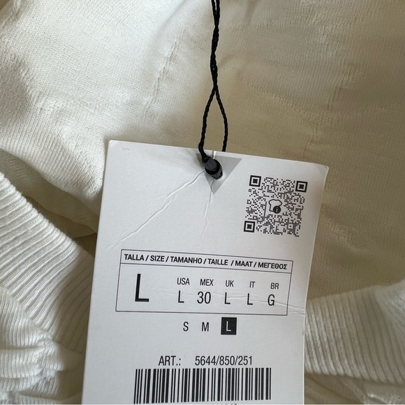 ZARA TEXTURED SWEATSHIRT - Picture 5 of 14